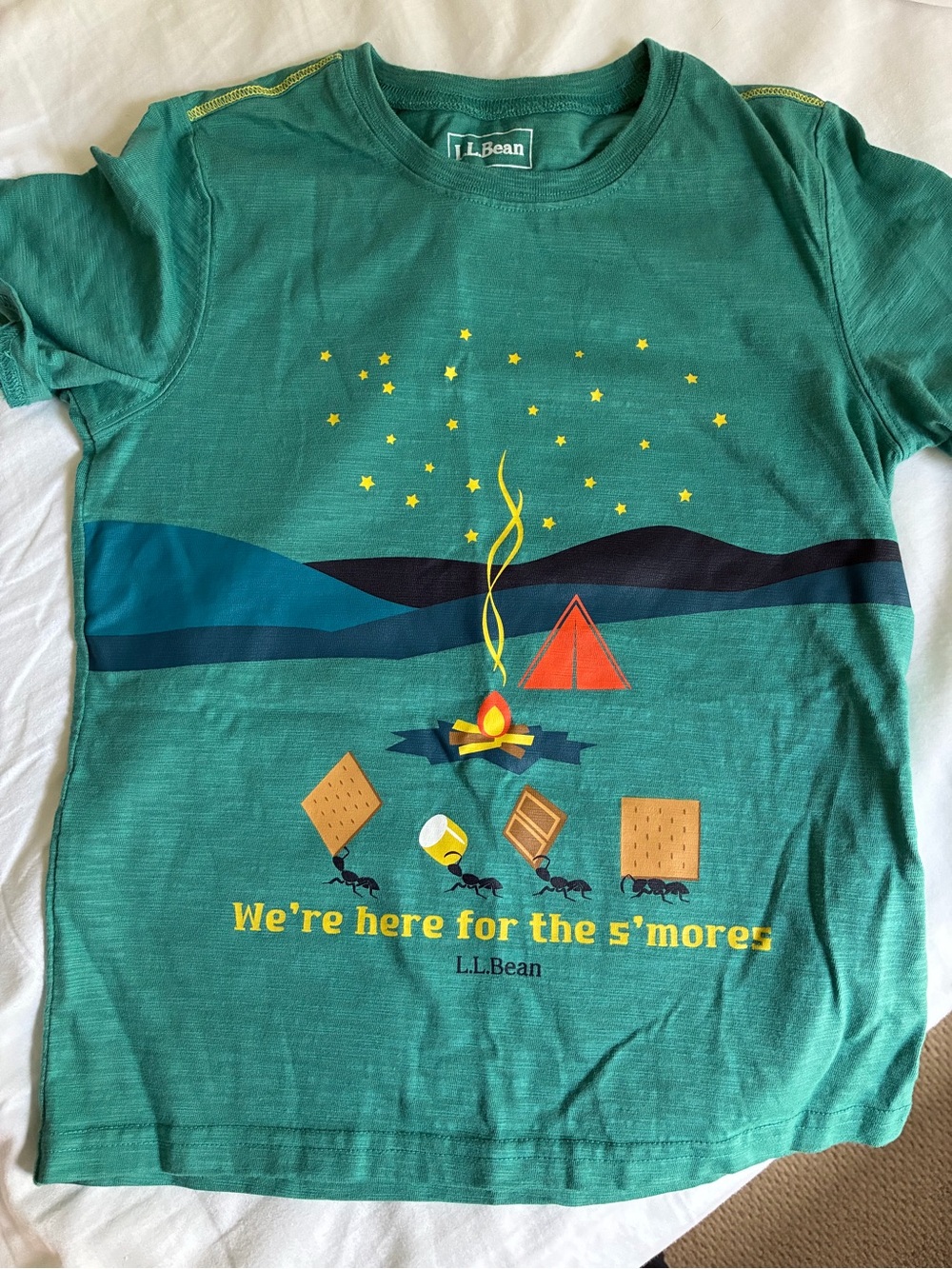 Kids L.L.Bean S’mores t-shirt